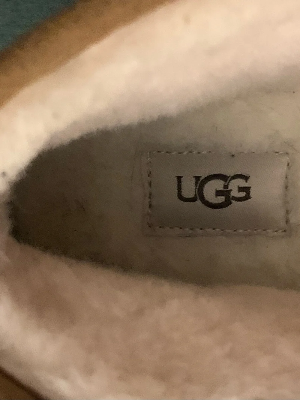 UGG Fleece Lined Leather Boots